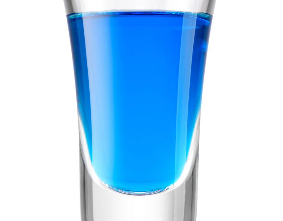 Cocktail Blue Kamikaze