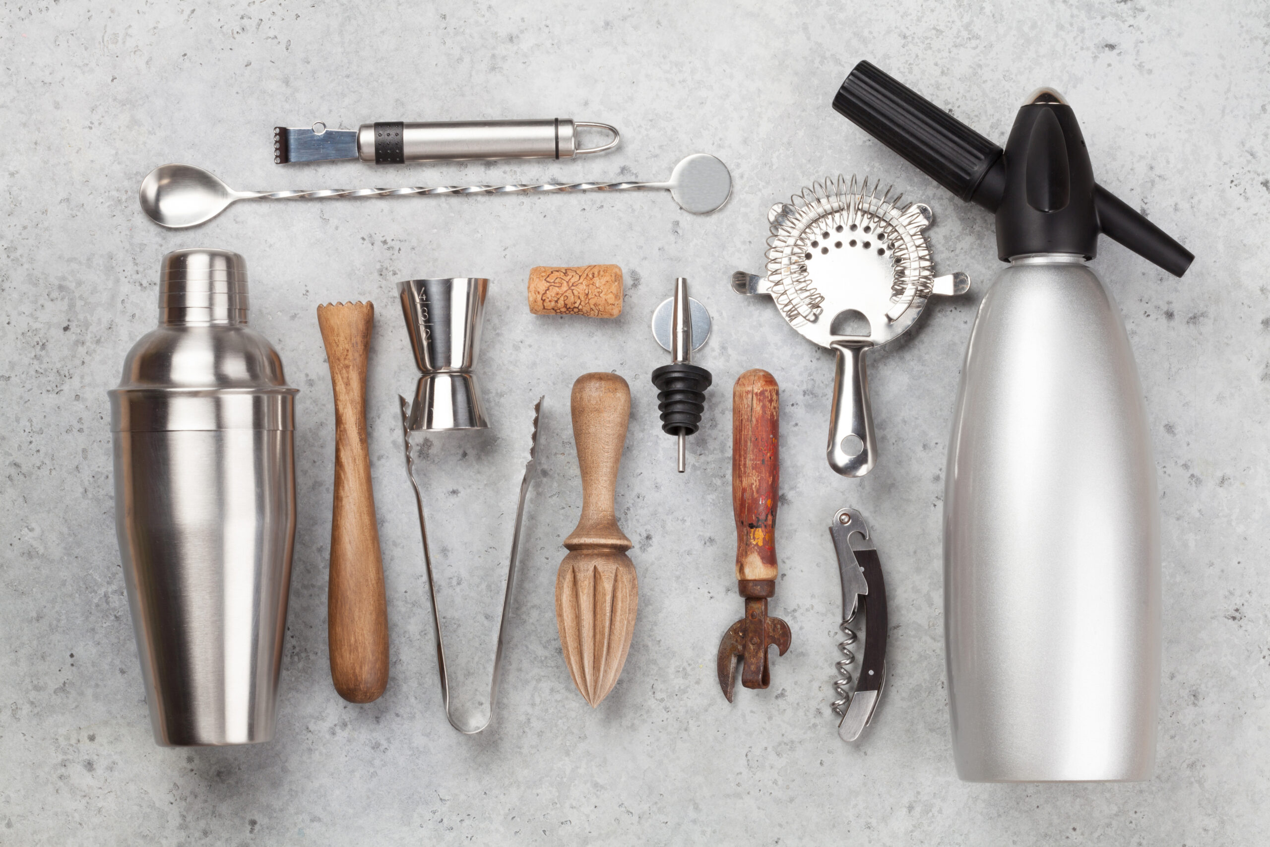 Ustensiles de cocktails